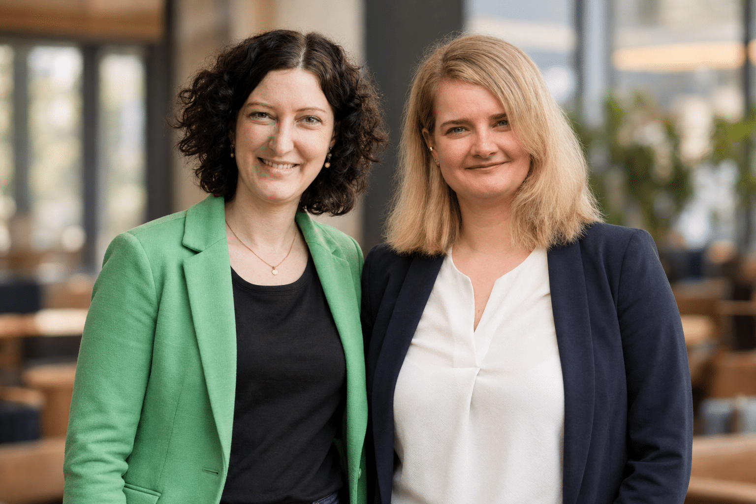 Jennifer Moseler und Friederike Klos